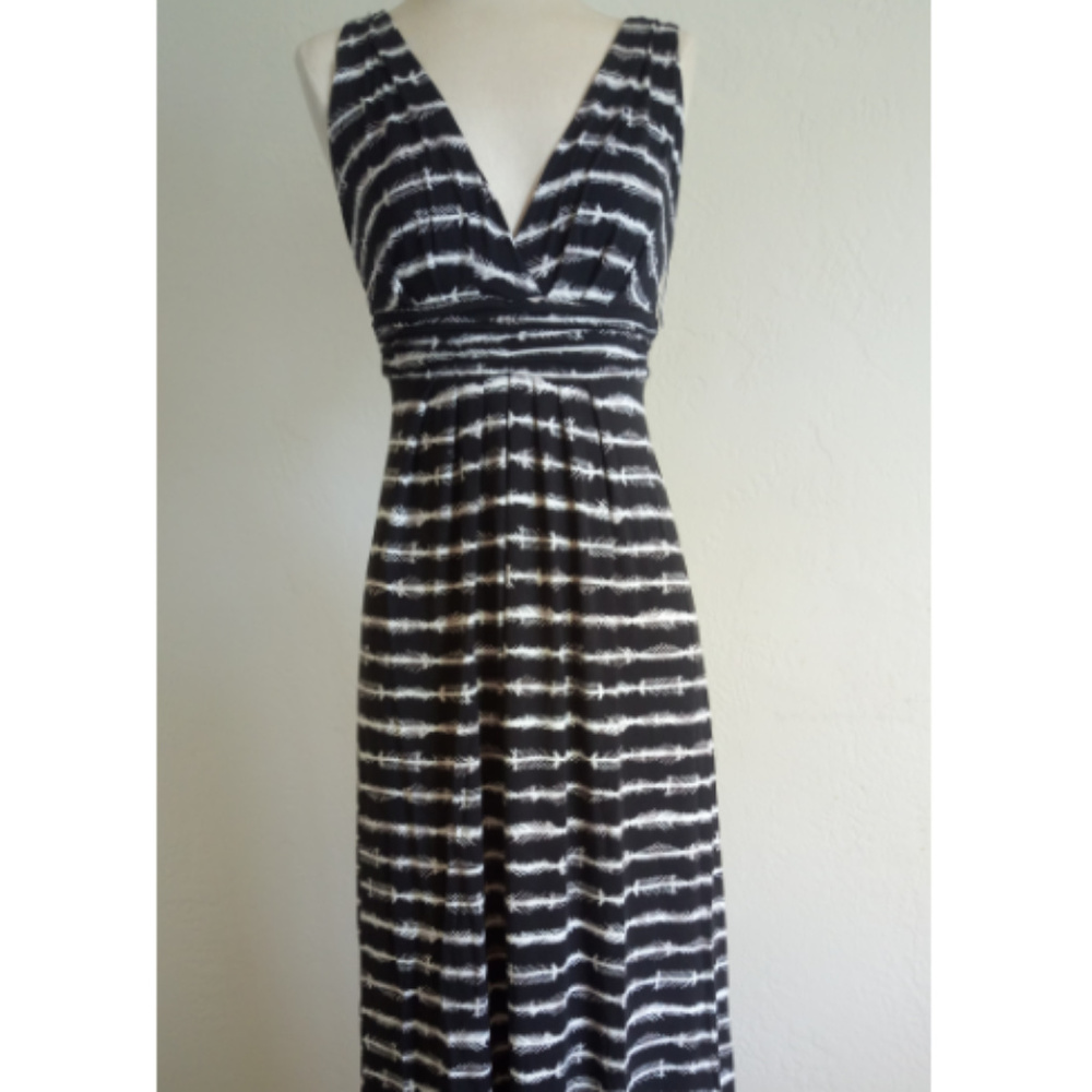 Adrainna Maxi dress, Size S, Fur stripe
